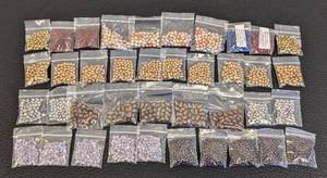 lot 182 image: Miyuki Teardrop Beads - Assorted Colors, 38 Packs