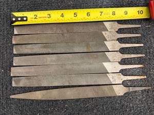 lot 62 image: 7 8 Flat And Mill Filers