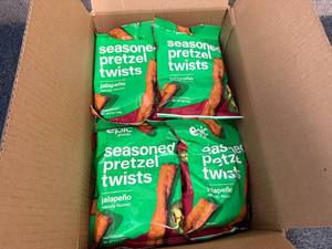 lot 149 image: 10 Bags Of Epic Goods Jalapeno Pretzels