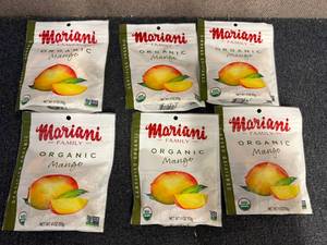 lot 218 image: 6 Bags Of Mariani Freeze Dried Mangos