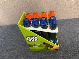 lot 72 image: 8 Torch Sticks With Bottle Opener