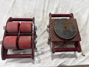 lot 1305 image: Machinery Movers (Pair)