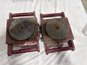 lot 1307 image: 6-Ton Machinery Dollies