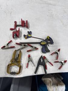 lot 1341 image: Assorted Clamps Lot