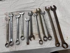 lot 1354 image: Assorted Combination Wrenches Lot
