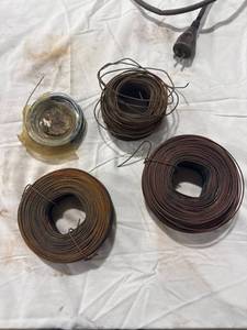 lot 1355 image: Assorted Wire Coils & Cord
