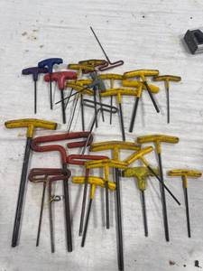 lot 1363 image: Assorted Hex Key Wrenches