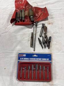 lot 1411 image: Rotary Burrs & Drill Bits Lot