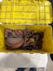 lot 1425 image: Sanding Sleeves & Belt Lot