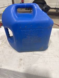 lot 1435 image: Blue Kerosene Container