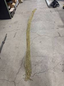 lot 1462 image: 20 Brass-Colored Chains