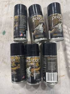 lot 1467 image: Predator Bomb Coyote Scent Foggers