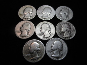 lot 17 image: Washington Quarters 1940-1943