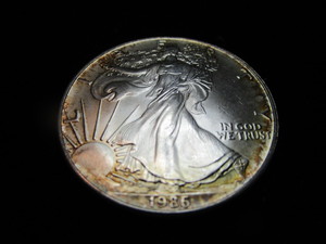 lot 38 image: 1986 American Eagle $1