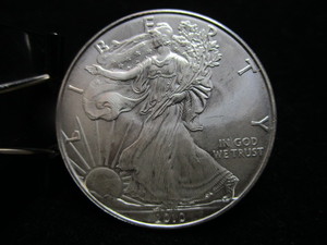 lot 57 image: 2010 American Eagle $1