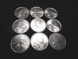 lot 62 image: Sacagawea $1 Coins