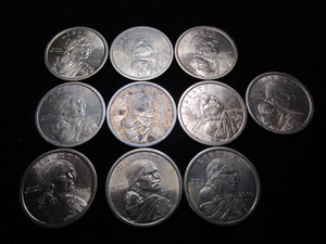 lot 63 image: Sacagawea $1 Coins