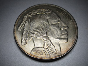 lot 39 image: Buffalo  Indianhead Round