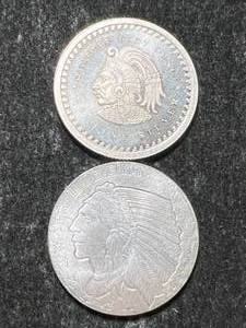 lot 59 image: HALF TROY OZ TOTAL .999 FINE SILVER FRACTIONAL PIECES