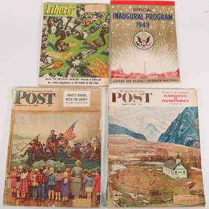lot 13 image: Vintage Magazine Lot of 4