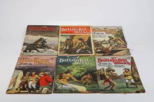 lot 28 image: Buffalo Bill Weekly Magazine Lot of 6 
