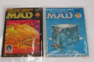 lot 34 image: Mad Magazine Lot of 2