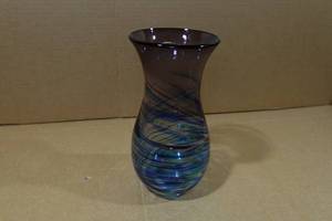 lot 238 image: Boscomb Hand Blown Vase