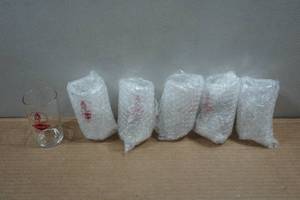 lot 81 image: 6 Vintage Grain Belt Beer Flight Glasses