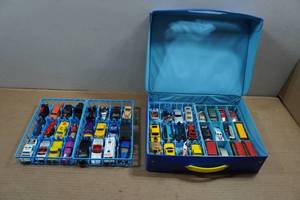 lot 111 image: Die Cast Cars in Storage Case