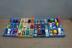 lot 112 image: Die Cast Cars in Storage Trays