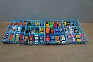 lot 113 image: Die Cast Cars in Storage Trays