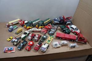 lot 134 image: Assorted Die Cast - RC, Coca-Cola, FAO Schwarz, Hess, Cabelas