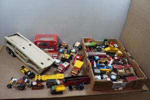 lot 141 image: Assorted Tonka Toys - Hot Rods, Trucks, Trailers