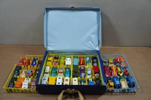 lot 161 image: Matchbox Die Cast Cars and Case