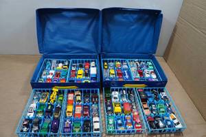 lot 166 image: 2 Cases with Assorted Die Cast Cars
