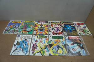 lot 171 image: 10 Comic Books - Hard Corps, Dazzler, Hawkeye, GI JOE