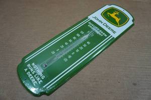 lot 190 image: Vintage Style John Deere Thermometer