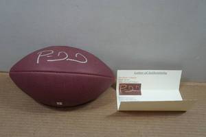Patrick Mahomes II Signed Football with COA