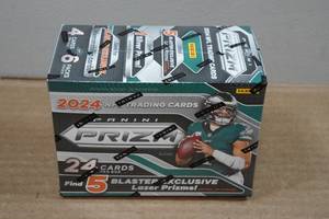 lot 8 image: 2024 Panini Prizm Blaster Box of Football Card Packs - Lazer Prizms