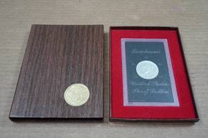 lot 17 image: 1972 Eisenhower Proof Silver Dollar Coin