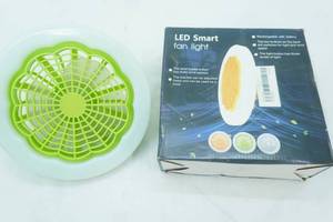 lot 205 image: 2ct LED Smart Fan Lights