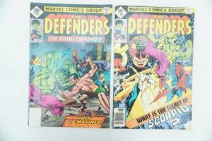 lot 144 image: Vintage Marvel Comics The Defenders