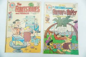 lot 154 image: Vintage Charlton Comics The Flintstones