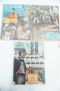 lot 159 image: Vintage 1950s Blue Book Magazines 3ct