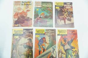 lot 168 image: Vintage Comics Classics Illustrated