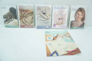 lot 39 image: NEW Annies Simply Beads. Kit-of-the-month Club. 5ct. And Beading Guide