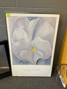 lot 33 image: Flower Picture by Georgia OKeeffe