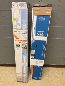 lot 64 image: Lot of T8 and T12 replacement bulbs.