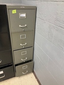 lot 66 image: Metal File Cabinet