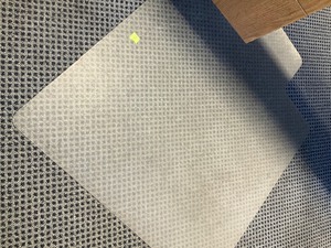 lot 92 image: Desk chair floor protectors
